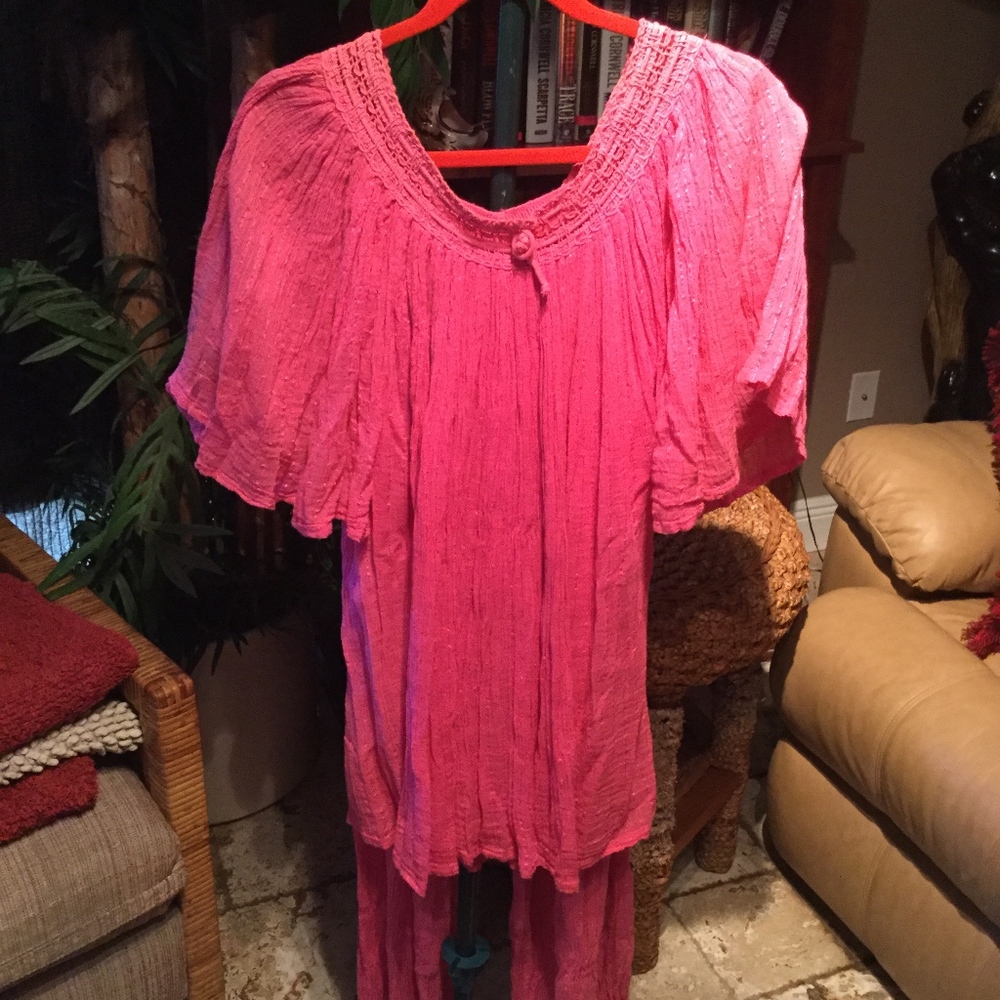 Vintage colored lounging attire sold separately
